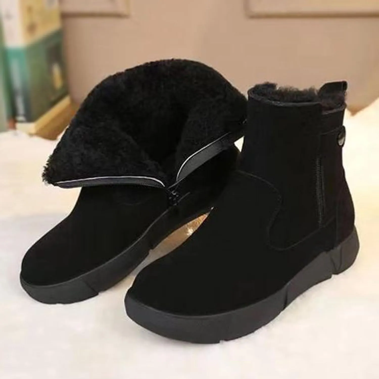 Hiking Boots for Women Waterproof Snow Boots Insulated Insulated Boots Athletic Outdoor Work Boots Snow Boots for Teens