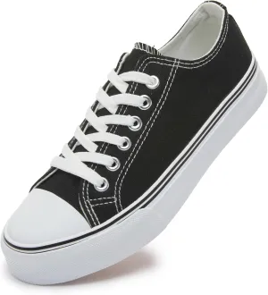 Iarus Womens Canvas Shoes Low top Sneakers for Womens Fashion Casual Shoes Walking Comfortable Shoes