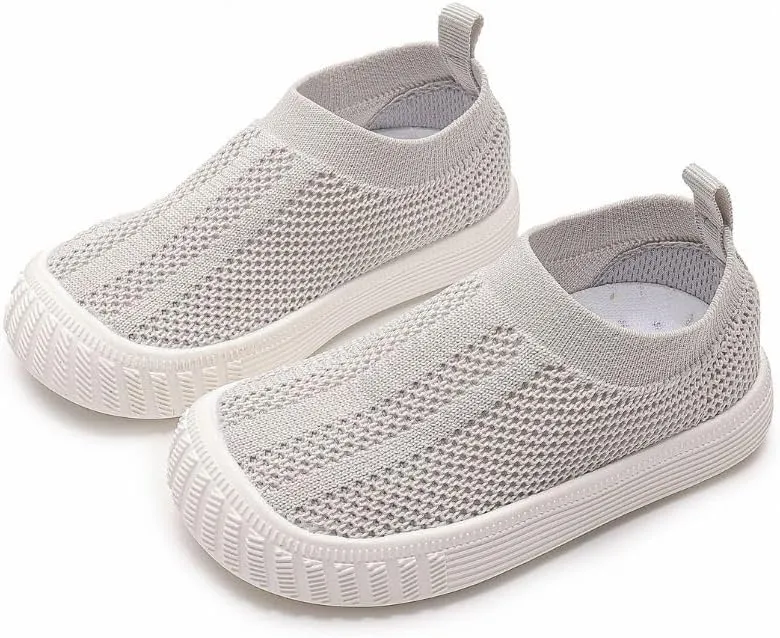 Jack & Lily Baby, Toddler & Kids Walking Shoes  Non-Slip, Washable Slip-On Sneakers for Boys & Girls  Indoor & Outdoor Use