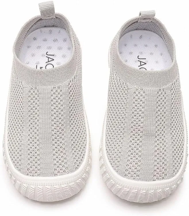 Jack & Lily Baby, Toddler & Kids Walking Shoes  Non-Slip, Washable Slip-On Sneakers for Boys & Girls  Indoor & Outdoor Use