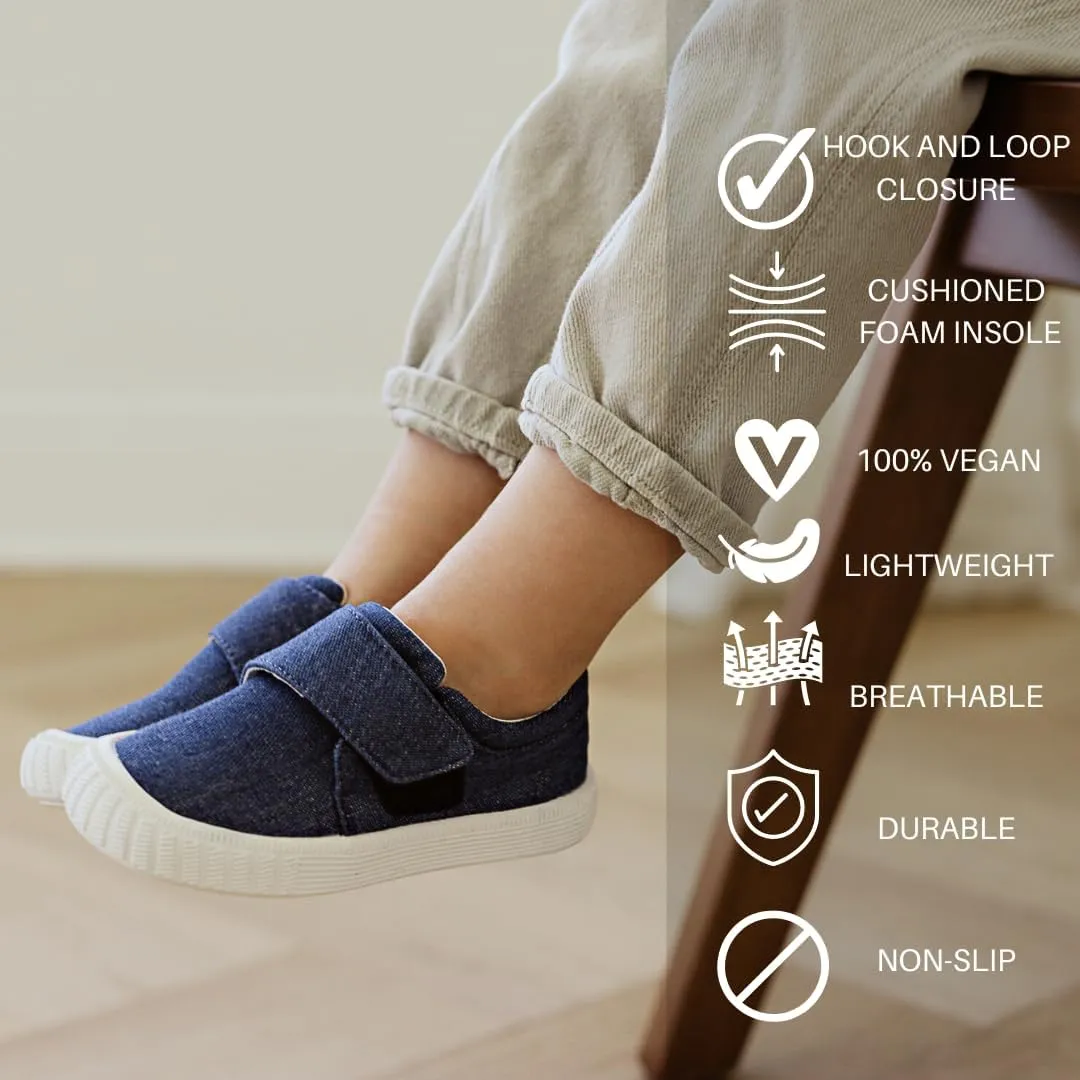 Jack & Lily Baby, Toddler & Kids Walking Shoes  Non-Slip, Washable Slip-On Sneakers for Boys & Girls  Indoor & Outdoor Use