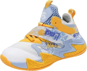 Kids Basketball Shoes Boys Girls Lightweight Breathable Sports Sneakers Outdoor School Trainers for Big Kids Youth