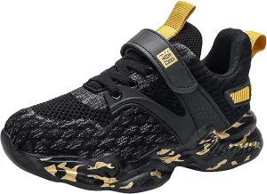 Kids Basketball Shoes Girls Lightweight Athletic Running Shoes Breathable School Sports Shoes Sneakers for Boys