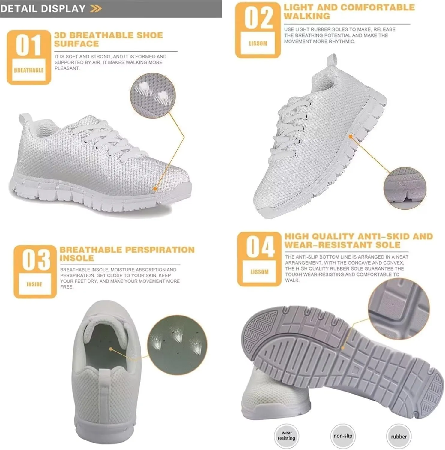 Kids Boy Girls Tennis Shoes Running Sports Shoe Non Slip Animal Textures Sneaker Breathable Mesh Casual Shoe US11-5