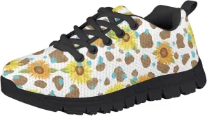 Kids Boy Girls Tennis Shoes Running Sports Shoe Non Slip Animal Textures Sneaker Breathable Mesh Casual Shoe US11-5