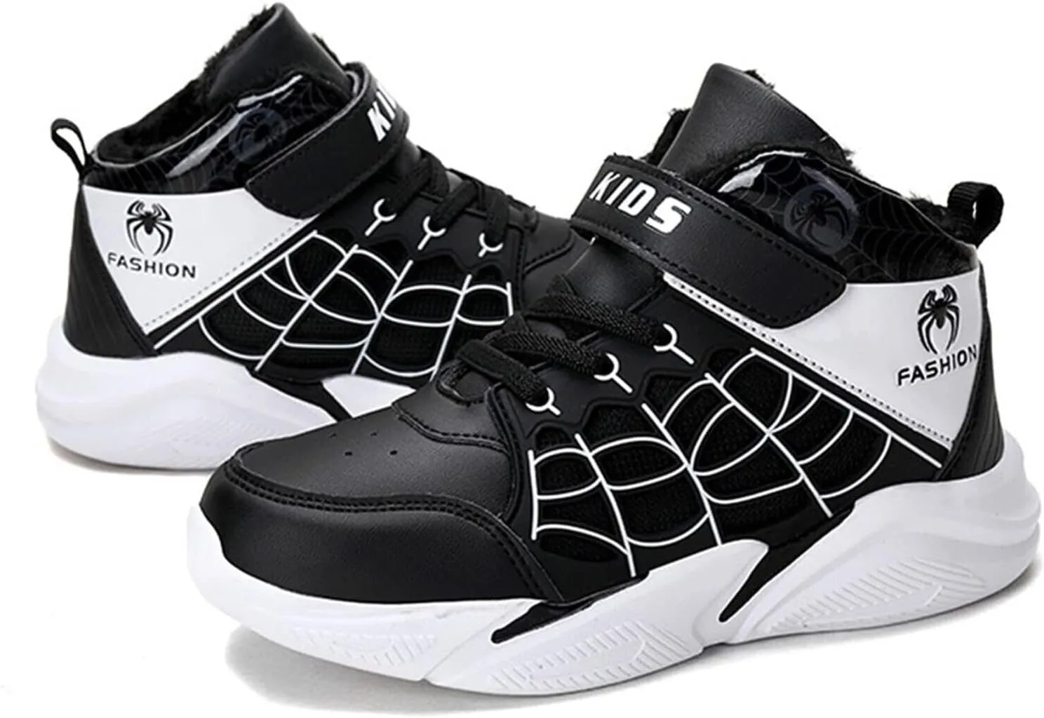 Kids Boys Basketball Shoes Lightweight Casual Sneakers Athletic Tennis Running Walking Shoe