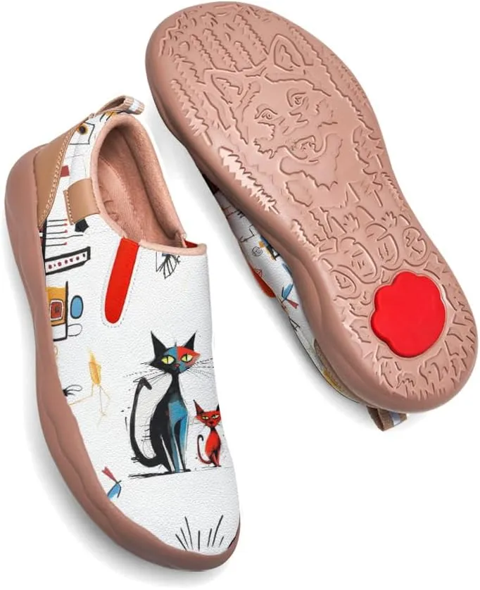 Kids Loafers Shoes Girl Travel Casual Cartoon Animals Art Painted Slip On Comfort Boy Fashion Sneaker(Big Kid/Little Kid/Toddler)