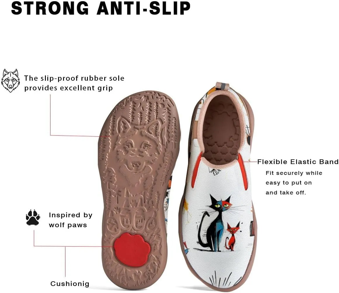 Kids Loafers Shoes Girl Travel Casual Cartoon Animals Art Painted Slip On Comfort Boy Fashion Sneaker(Big Kid/Little Kid/Toddler)