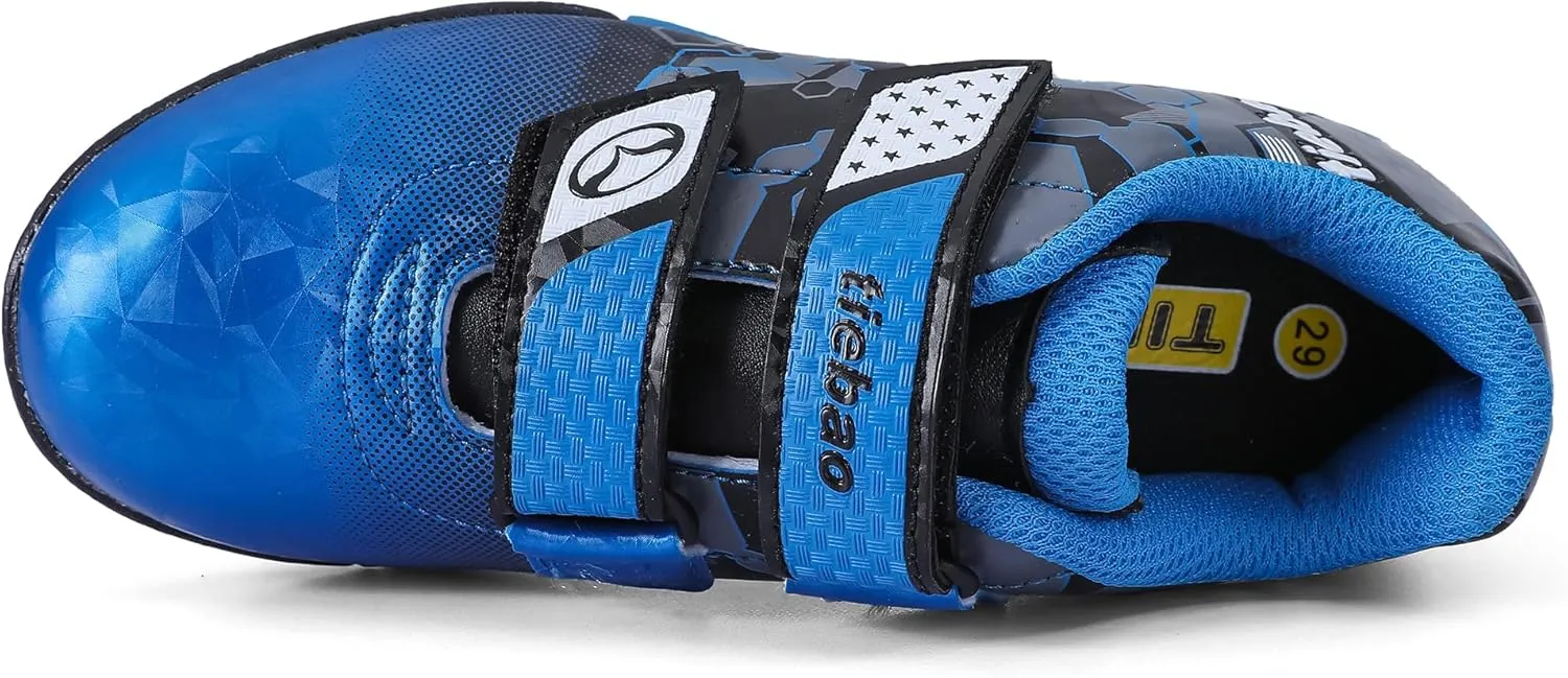 Kids TF Soccer Cleats Indoor Toddler Turf Soccer Shoes Little Boys Girls