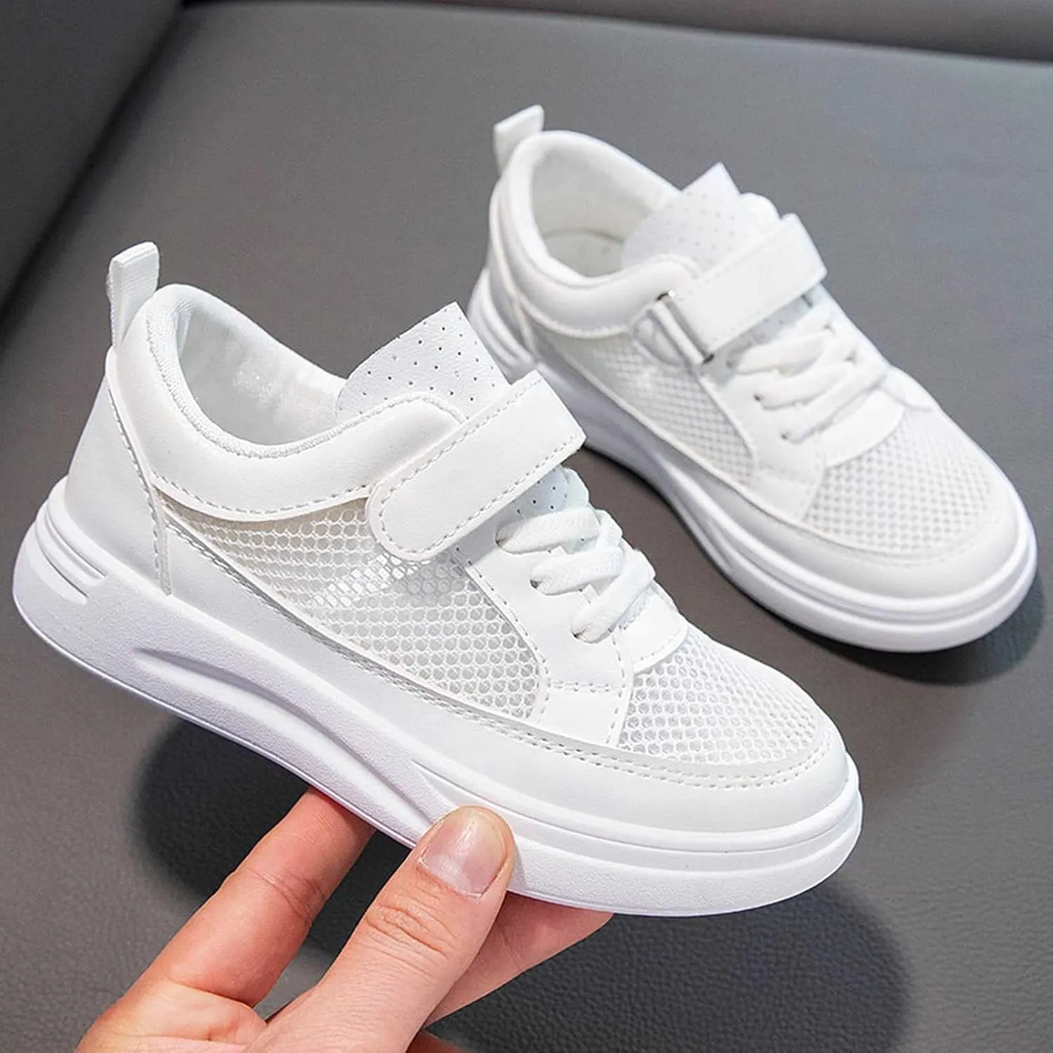 Kids Toddlers Low Top Sneakers for Little Boys Girls Casual Running Sneakers Tennis Shoes Breathable Lightweight