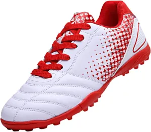 Kids Youth Football Cleats Training Shoes Boys Girls Soccer Cleats Lace Up Sneaker Soccer Baseball Shoes