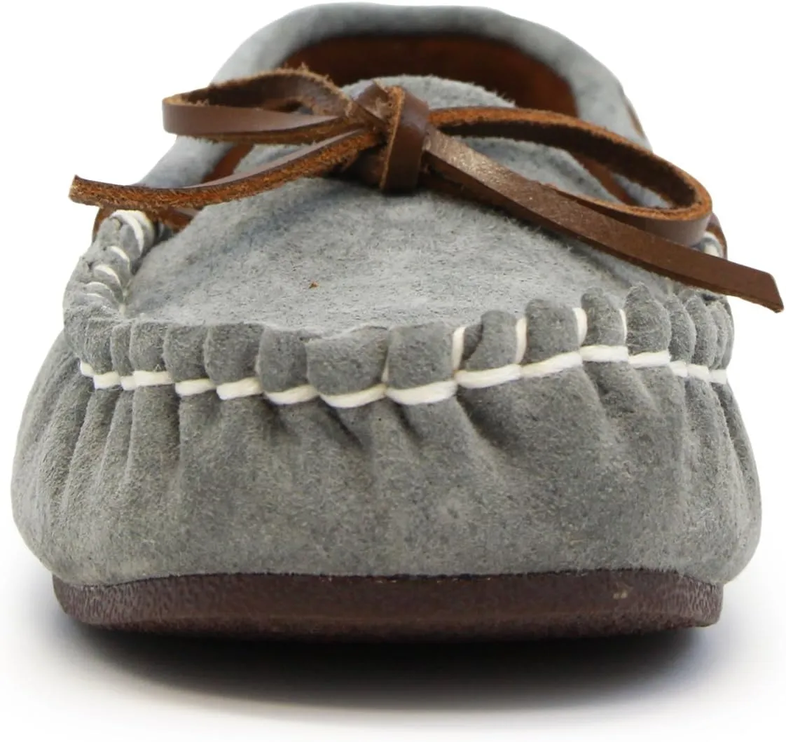Lamo Women's Sabrina Moc II Shoe, Moccasin, Chestnut