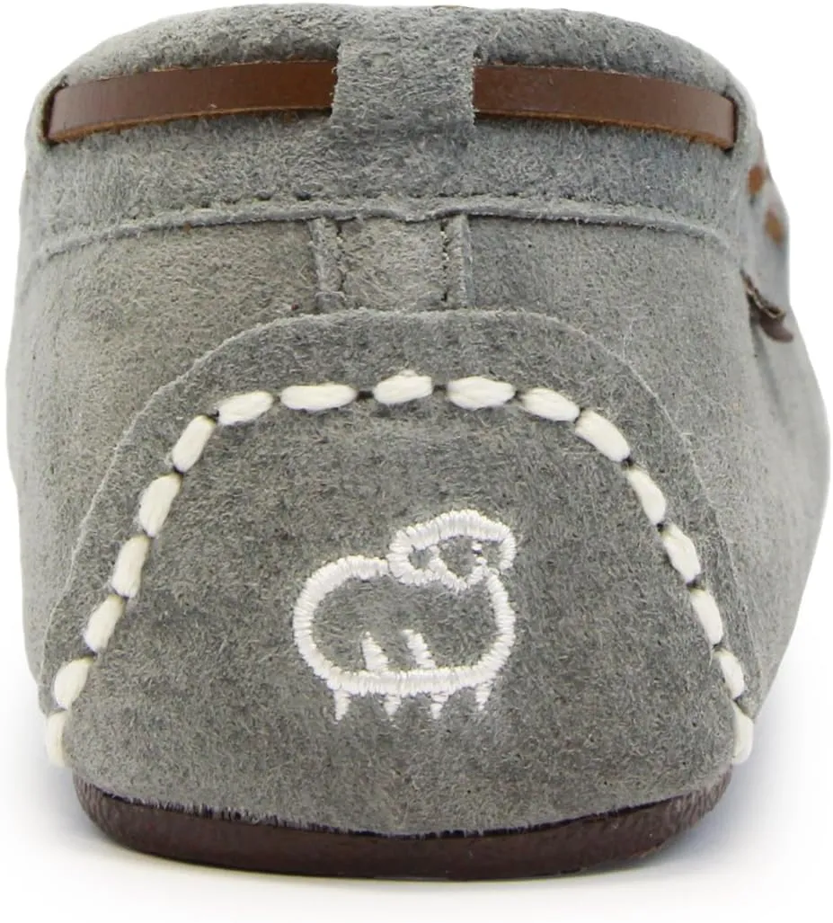Lamo Women's Sabrina Moc II Shoe, Moccasin, Chestnut