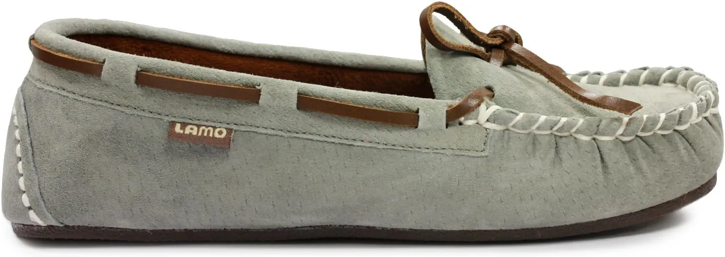 Lamo Women's Sabrina Moc II Shoe, Moccasin, Chestnut