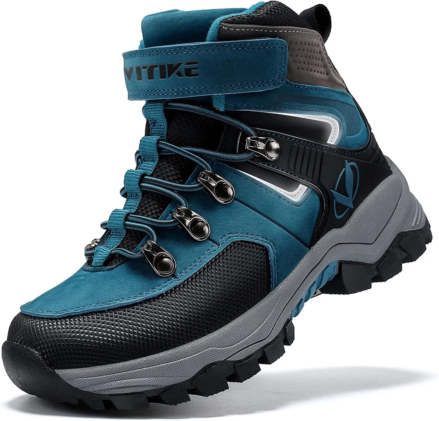 Littleplum Boys Snow Boots Winter Waterproof Antiskid Boots Hiking Outdoor Shoes Booties for Unisex Kids (Little Kid/Big Kid)