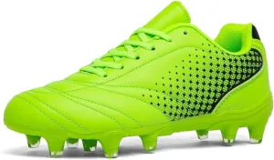 LIZRHA Soccer Shoes for Boys Girls Soccer Cleats Boys Girls Kids Athletic Outdoor Football Shoes Youth Football Cleats Outdoor & Indoor Soccer Shoes Lightweight, Running & Training for Students