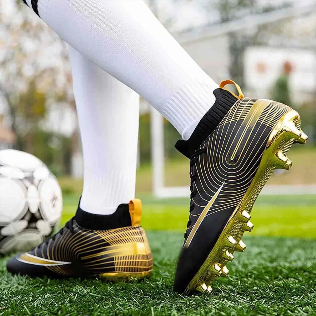 MEBAMY Football Shoes for Boys Girls Firm Ground Soccer Cleats Athletic Youth General Purpose Soccer Shoe Toddler Little Kid Big Kid
