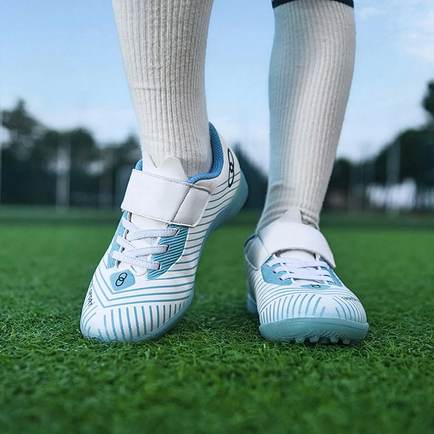 MEBAMY Football Shoes for Boys Girls Firm Ground Soccer Cleats Athletic Youth General Purpose Soccer Shoe Toddler Little Kid Big Kid