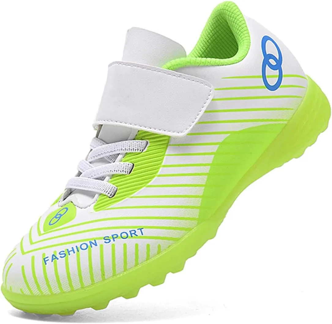 MEBAMY Football Shoes for Boys Girls Firm Ground Soccer Cleats Athletic Youth General Purpose Soccer Shoe Toddler Little Kid Big Kid