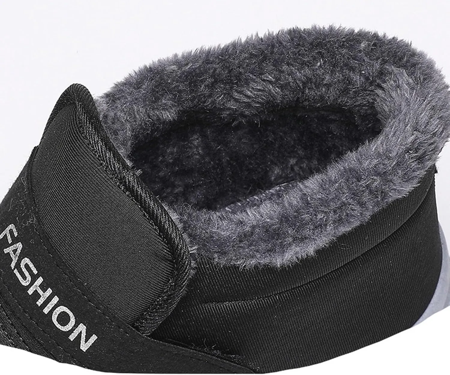 Men Snow Boots Fashion New Pattern Autumn And Winter Thickened Warm Comfortable Casual Slip On Mens Zip up Snow Boots