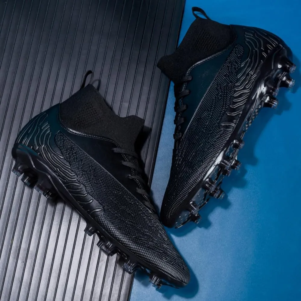 Men's Lightweight Soccer Cleats for Football Training: Non-Slip Professional Futsal Shoes - Futsal Shoes for Youth