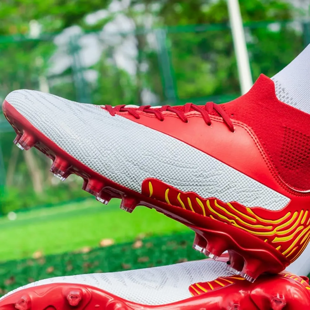 Men's Lightweight Soccer Cleats for Football Training: Non-Slip Professional Futsal Shoes - Futsal Shoes for Youth