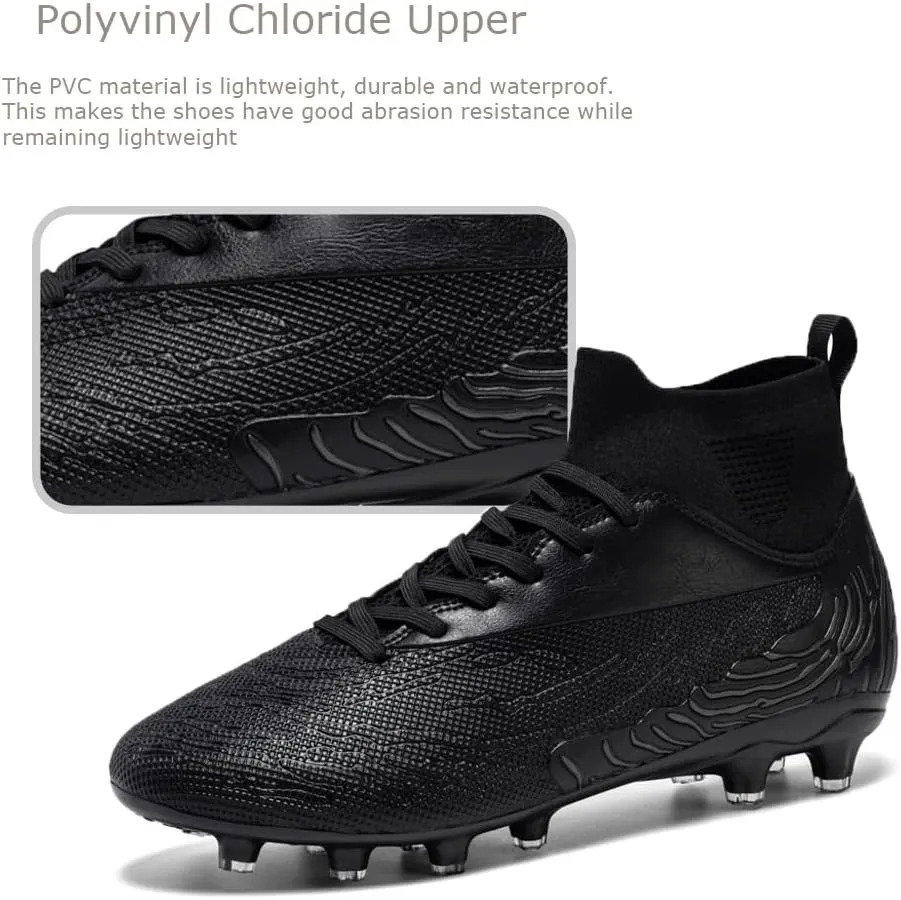 Men's Lightweight Soccer Cleats for Football Training: Non-Slip Professional Futsal Shoes - Futsal Shoes for Youth