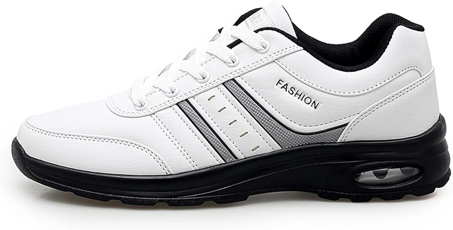 Men's Orthopedic Comfortable Lace Up Shoes Breathable Mesh Fashion Sneaker Arch Support Walking Shoes for Men