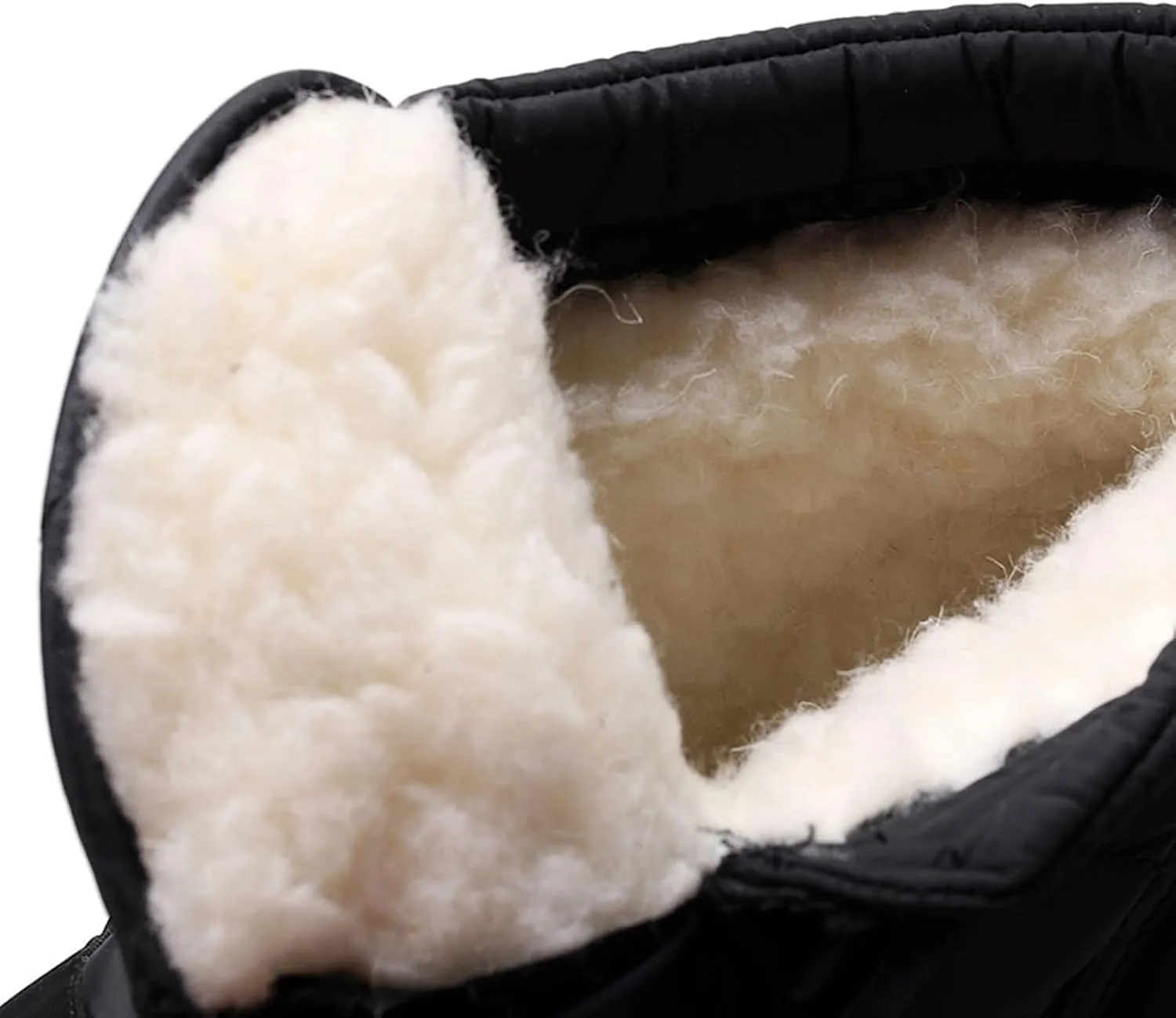 Mens Snow Boots Waterproof Insulated,Outdoor High Top Cold-Weather Hiking Men's Winter Boots,Lightweight Soft Warm Fur Lined Boots,Slip Resistant