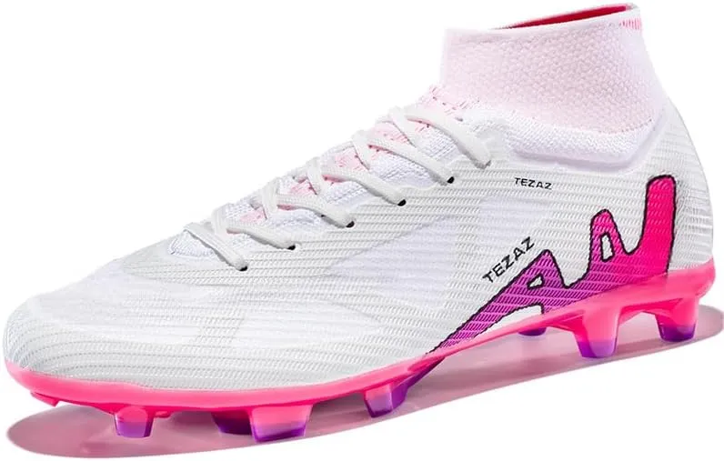Men's Soccer Cleats Lightweight Football Cleats Professional Training High-top Soccer Shoes