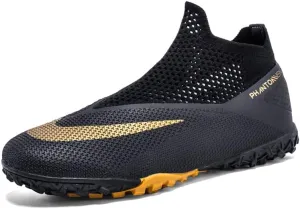 Mens Soccer Cleats Professional High-Top Lightweight Breathable Athletic,Indoor/Outdoor Competition/Training