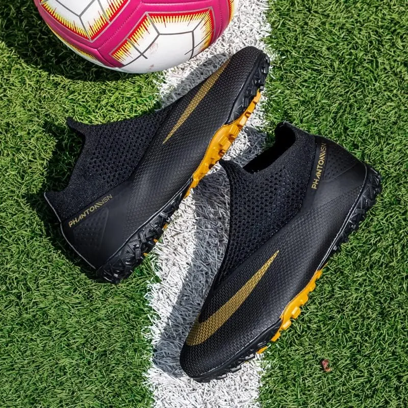 Mens Soccer Cleats Professional High-Top Lightweight Breathable Athletic,Indoor/Outdoor Competition/Training
