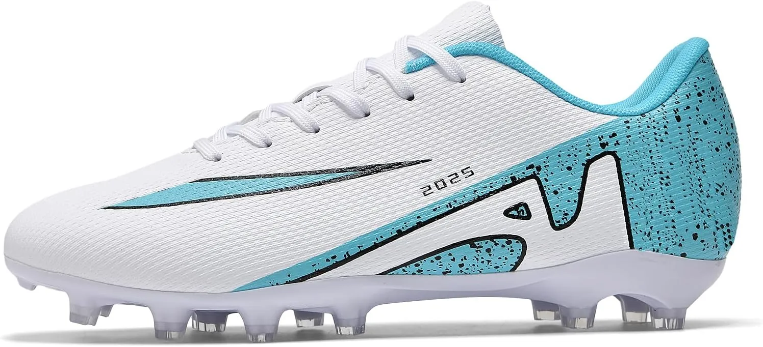 Mens Soccer Cleats Womens Indoor Soccer Shoes Wide Baseball Turf Shoes Adult Youth Rugby Shoes Big Boys Small Spikes AG TF Football Boots