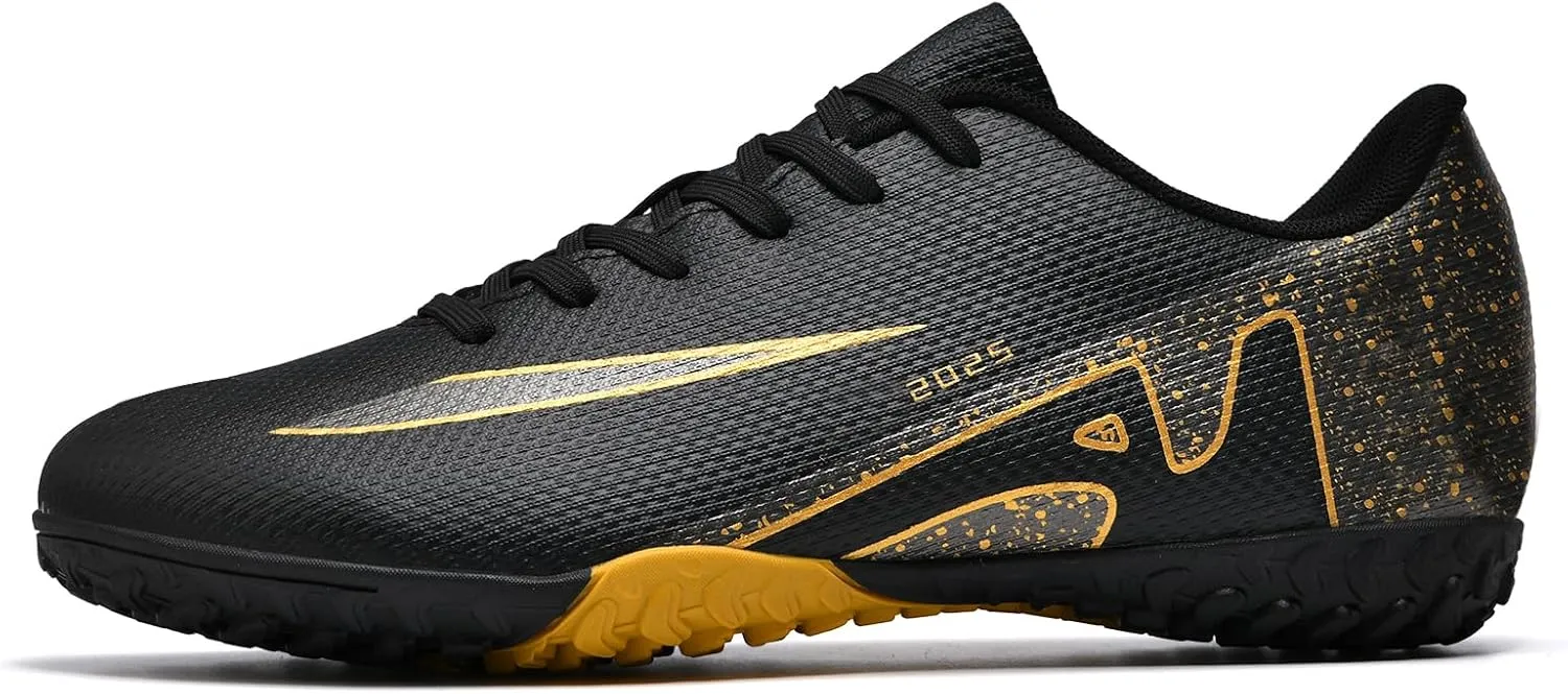 Mens Soccer Cleats Womens Indoor Soccer Shoes Wide Baseball Turf Shoes Adult Youth Rugby Shoes Big Boys Small Spikes AG TF Football Boots
