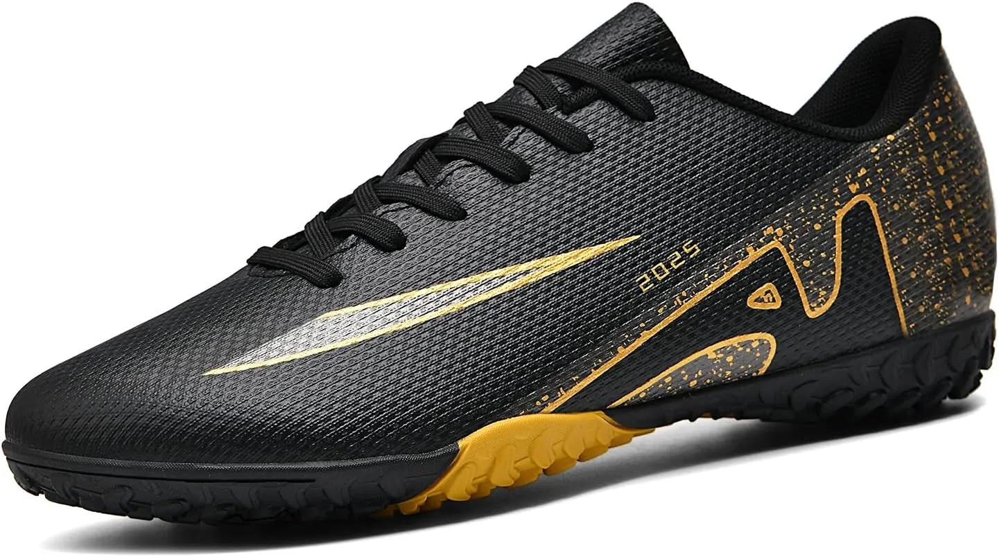 Mens Soccer Cleats Womens Indoor Soccer Shoes Wide Baseball Turf Shoes Adult Youth Rugby Shoes Big Boys Small Spikes AG TF Football Boots