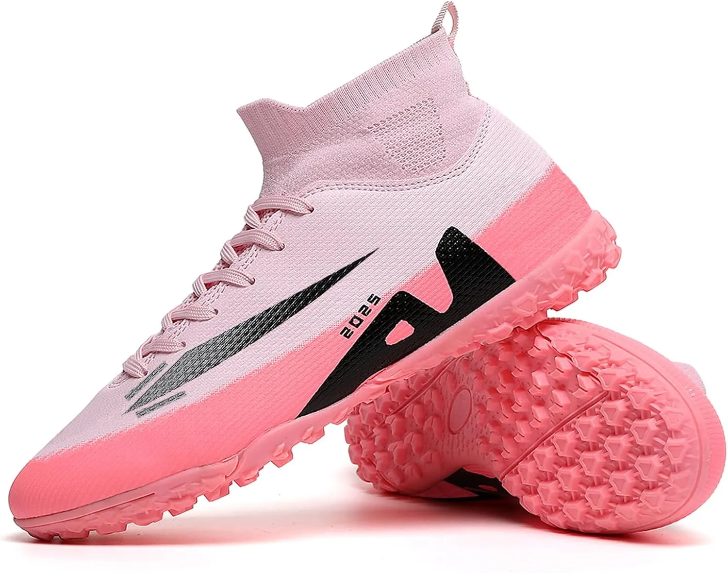 Mens Soccer Cleats Womens Indoor Soccer Shoes Wide Baseball Turf Shoes Adult Youth Rugby Shoes Big Boys Small Spikes AG TF Football Boots