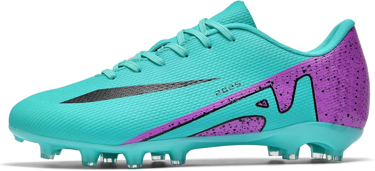 Mens Soccer Cleats Womens Indoor Soccer Shoes Wide Baseball Turf Shoes Adult Youth Rugby Shoes Big Boys Small Spikes AG TF Football Boots
