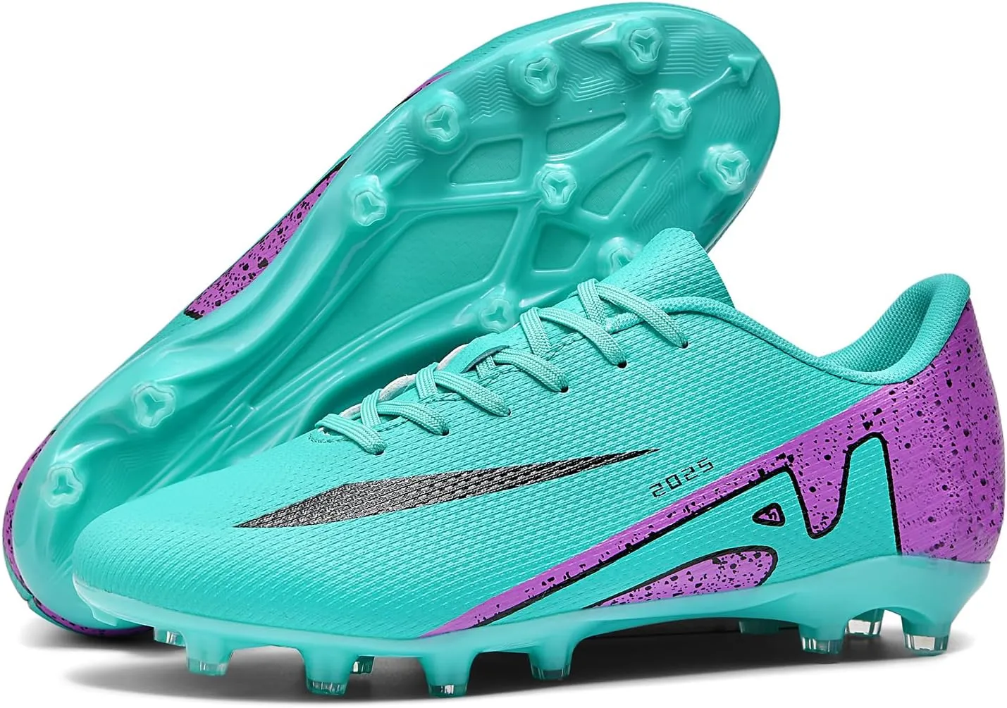 Mens Soccer Cleats Womens Indoor Soccer Shoes Wide Baseball Turf Shoes Adult Youth Rugby Shoes Big Boys Small Spikes AG TF Football Boots
