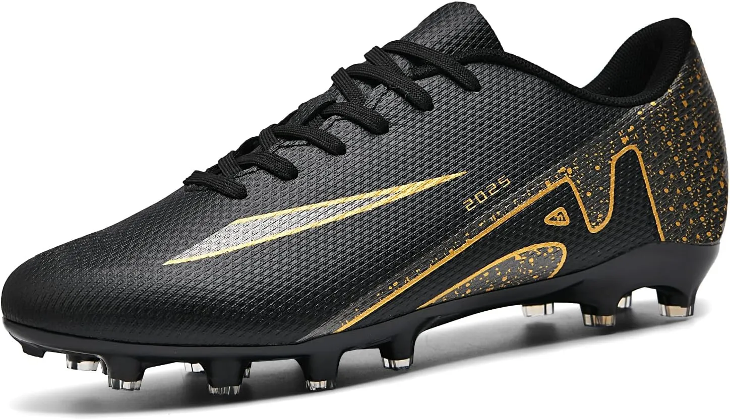 Mens Soccer Cleats Womens Indoor Soccer Shoes Wide Baseball Turf Shoes Adult Youth Rugby Shoes Big Boys Small Spikes AG TF Football Boots