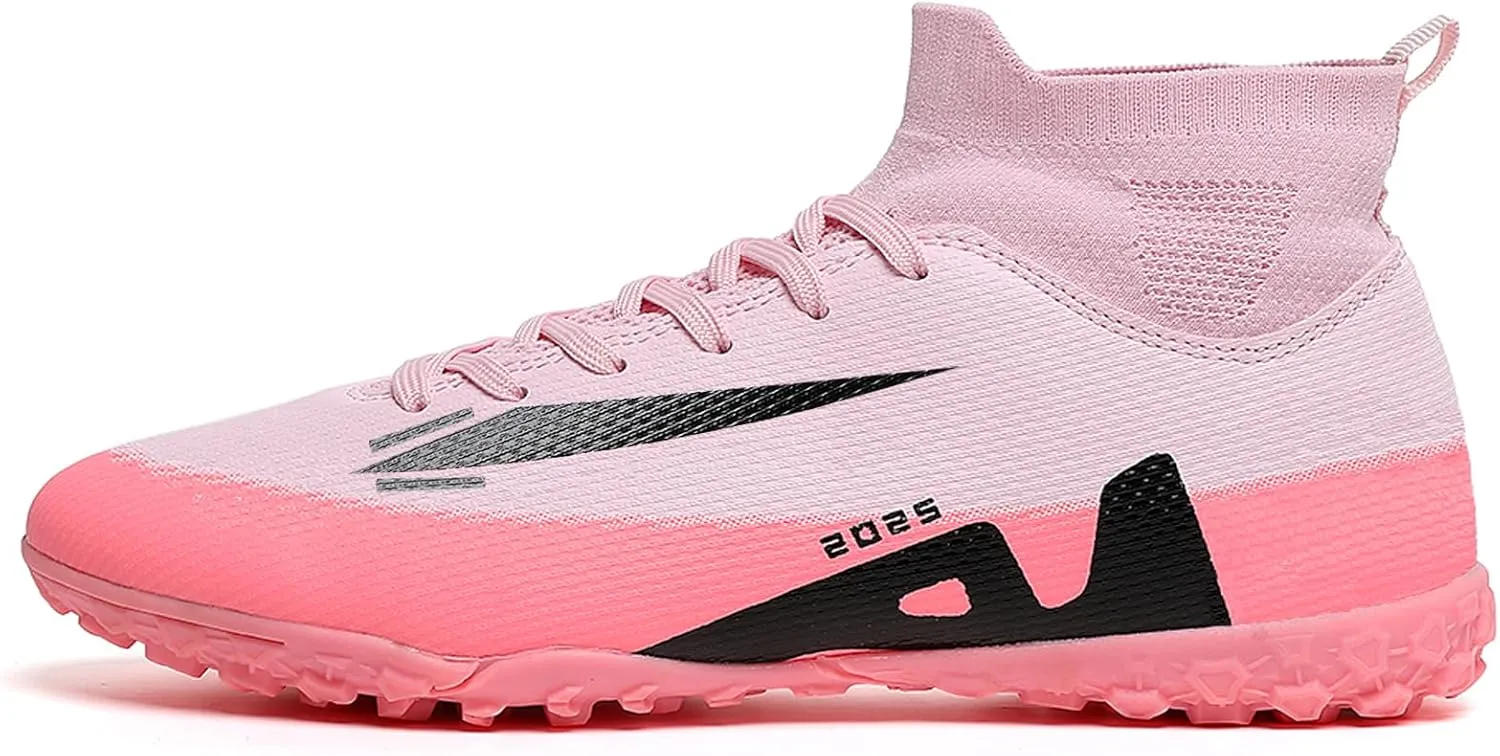 Mens Soccer Cleats Womens Indoor Soccer Shoes Wide Baseball Turf Shoes Adult Youth Rugby Shoes Big Boys Small Spikes AG TF Football Boots