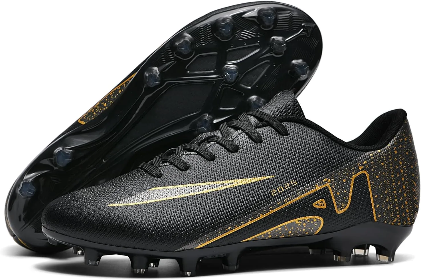 Mens Soccer Cleats Womens Indoor Soccer Shoes Wide Baseball Turf Shoes Adult Youth Rugby Shoes Big Boys Small Spikes AG TF Football Boots