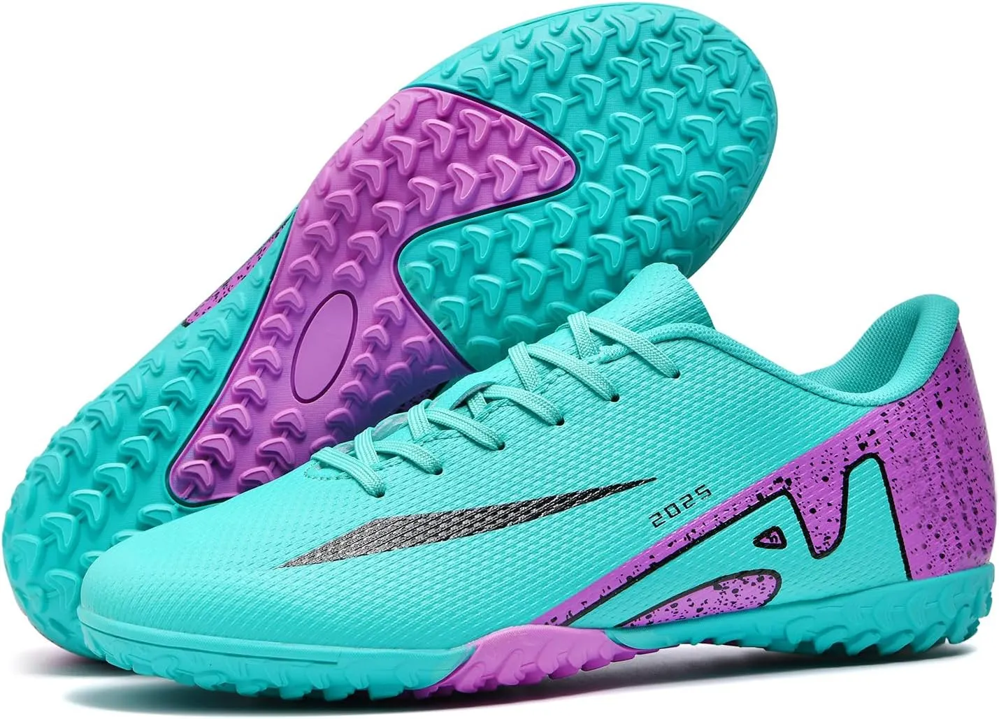 Mens Soccer Cleats Womens Indoor Soccer Shoes Wide Baseball Turf Shoes Adult Youth Rugby Shoes Big Boys Small Spikes AG TF Football Boots