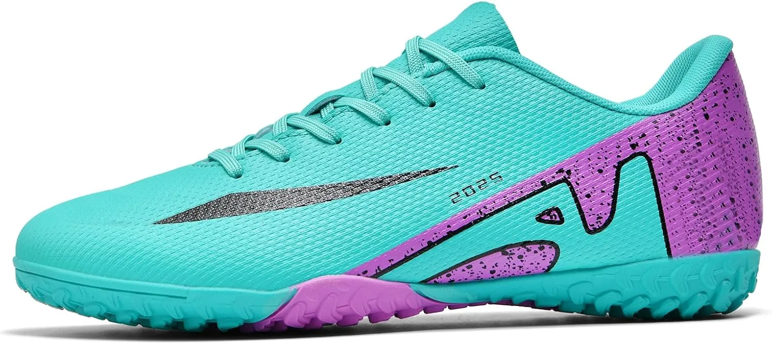 Mens Soccer Cleats Womens Indoor Soccer Shoes Wide Baseball Turf Shoes Adult Youth Rugby Shoes Big Boys Small Spikes AG TF Football Boots