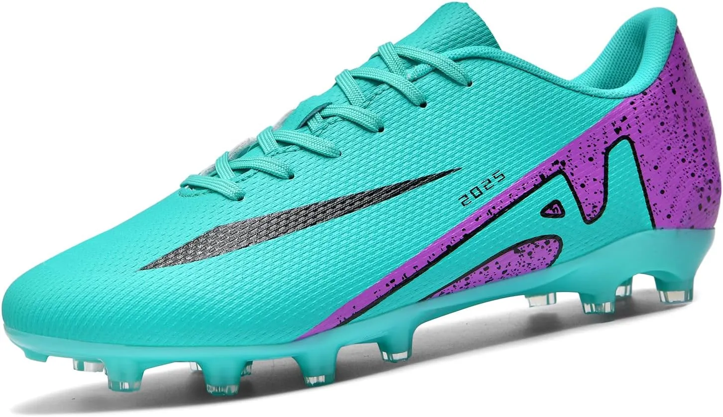 Mens Soccer Cleats Womens Indoor Soccer Shoes Wide Baseball Turf Shoes Adult Youth Rugby Shoes Big Boys Small Spikes AG TF Football Boots