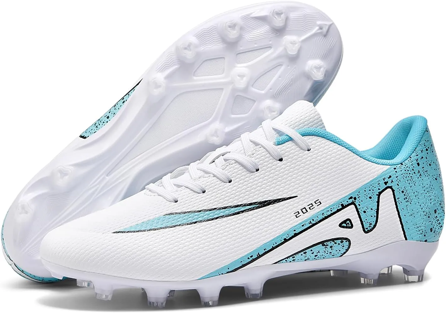 Mens Soccer Cleats Womens Indoor Soccer Shoes Wide Baseball Turf Shoes Adult Youth Rugby Shoes Big Boys Small Spikes AG TF Football Boots