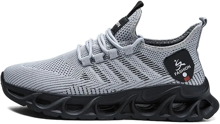 Men's Ultra Lightweight Mesh Sneakers Casual Breathable Athletic Running Walking Shoes