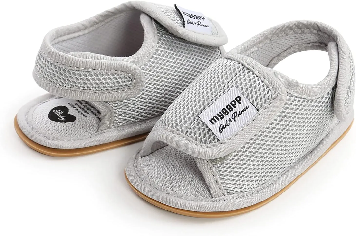 Newborn Shoes for Girls,Baby Shoes Sole Mesh Sandals Non-Slip Flat Boys Walking Rubber Shoes Baby Toddler Shoes