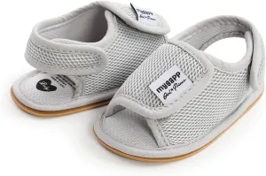 Newborn Shoes for Girls,Baby Shoes Sole Mesh Sandals Non-Slip Flat Boys Walking Rubber Shoes Baby Toddler Shoes