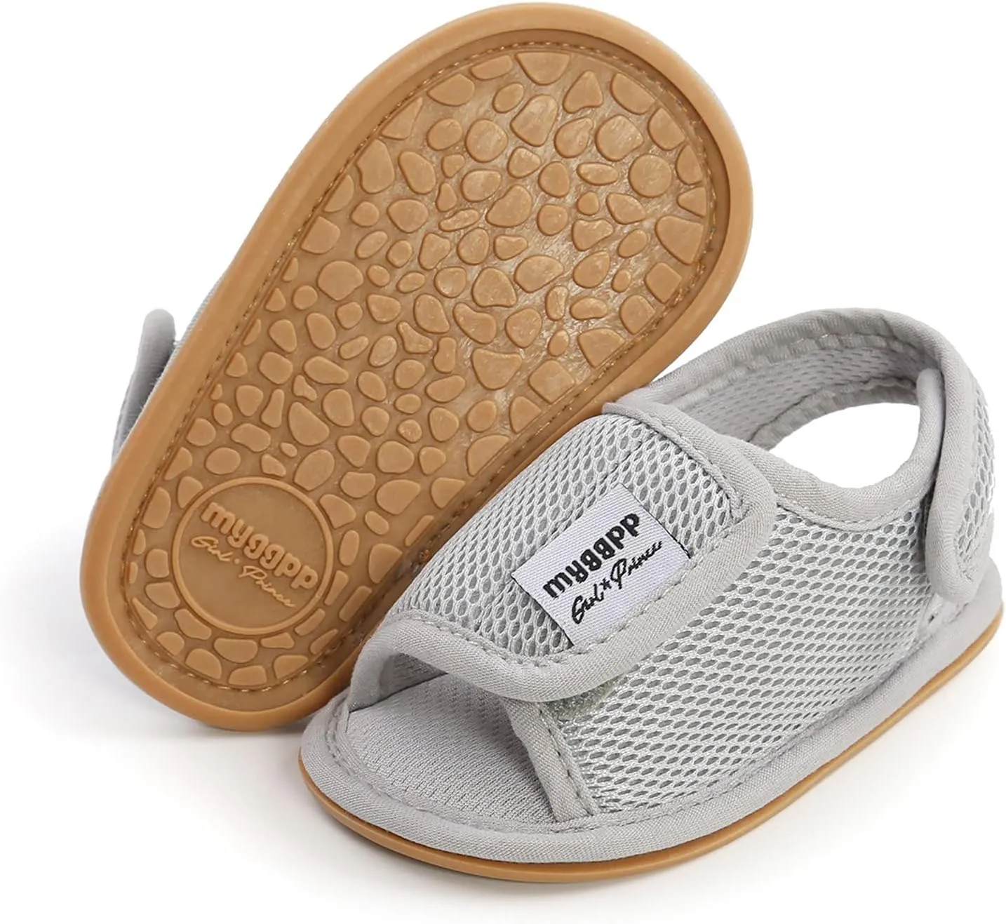 Newborn Shoes for Girls,Baby Shoes Sole Mesh Sandals Non-Slip Flat Boys Walking Rubber Shoes Baby Toddler Shoes