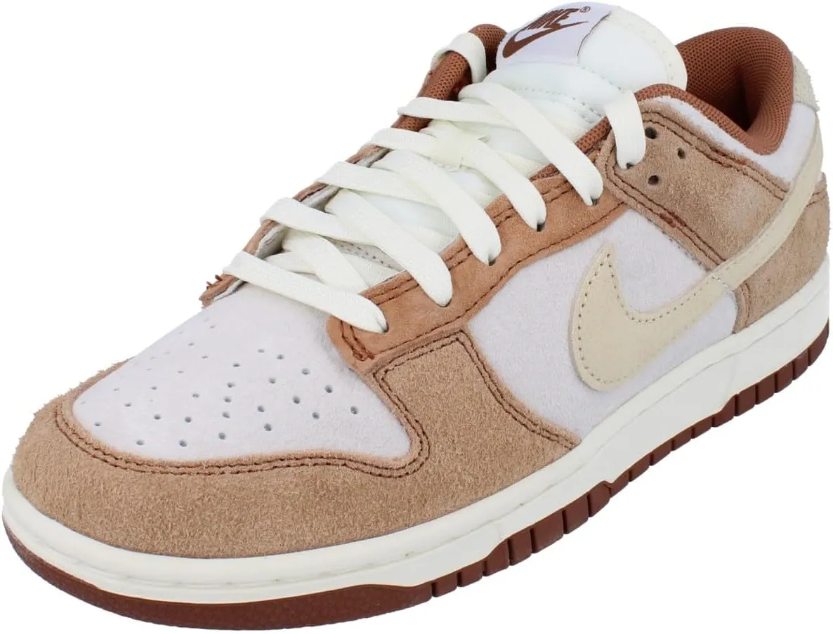 Nike Dunk Low Retro PRM, Men's Basketball Shoes, Sail Fossil Med Curry, 12.5 AU US 11